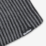 Ribbed Skully Beanie Washed Black