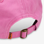 Rounded Logo 6 Panel Cap Washed Pink