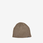 Ribbed Skully Beanie Washed Brown