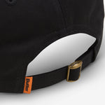 Stars 6 Panel Cap Black