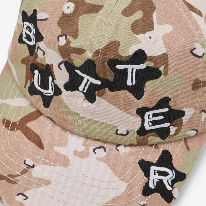 Stars 6 Panel Cap Desert Camo