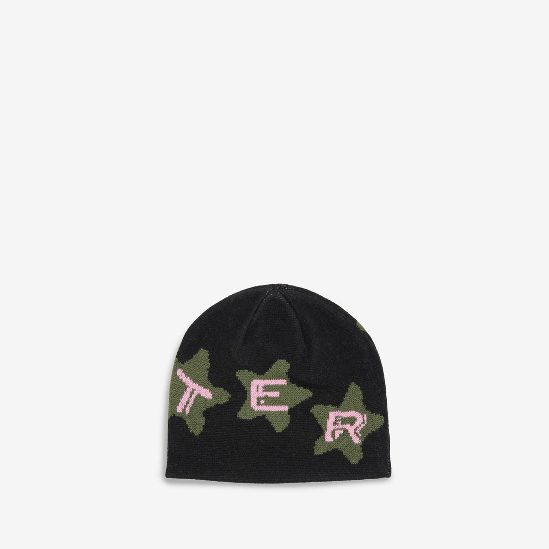 Stars Skully Beanie Black Headwear