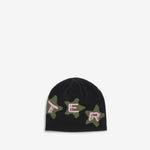 Stars Skully Beanie Black