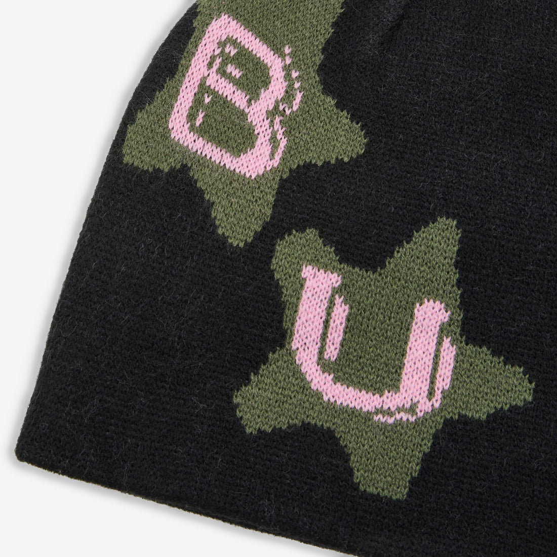 Stars Skully Beanie Black Headwear