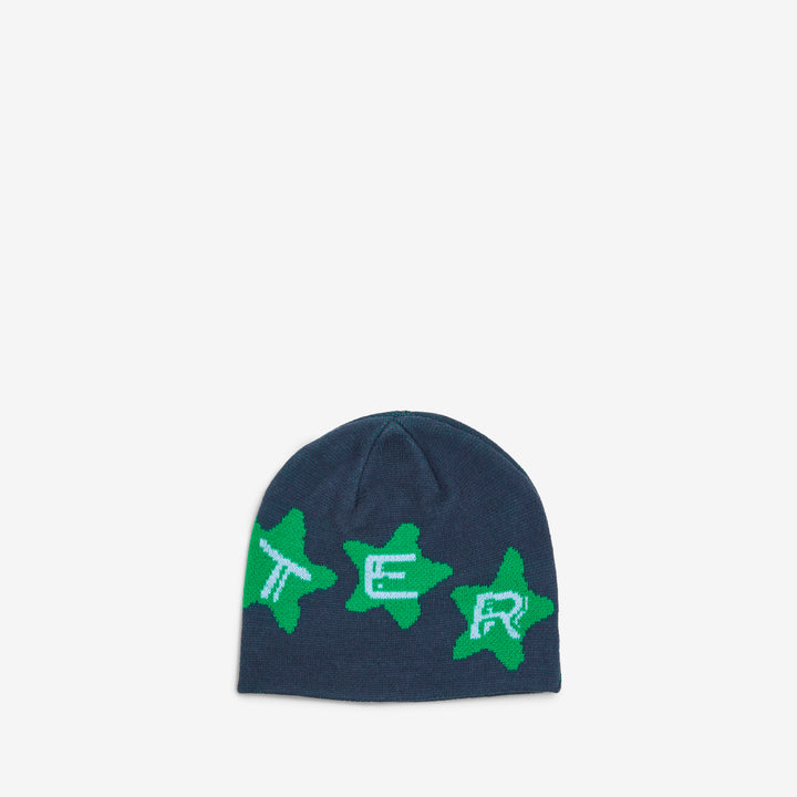 Stars Skully Beanie Navy
