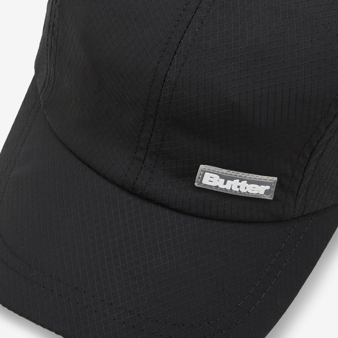 Stride 4 Panel Cap Black Headwear