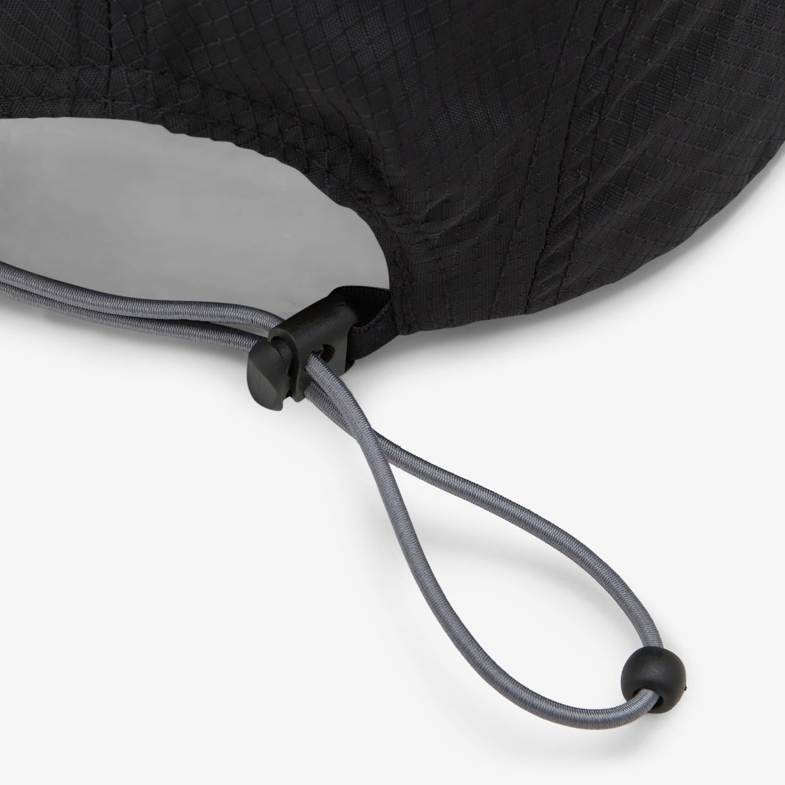 Stride 4 Panel Cap Black Headwear