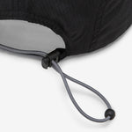 Stride 4 Panel Cap Black