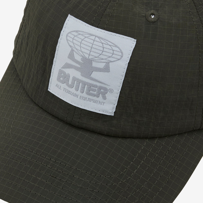 Terrain 6 Panel Cap Faded Black Headwear