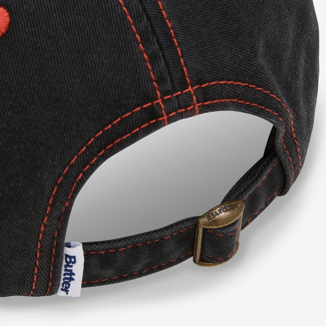 Umbro x Diamond Logo 6 Panel Cap Washed Black Headwear