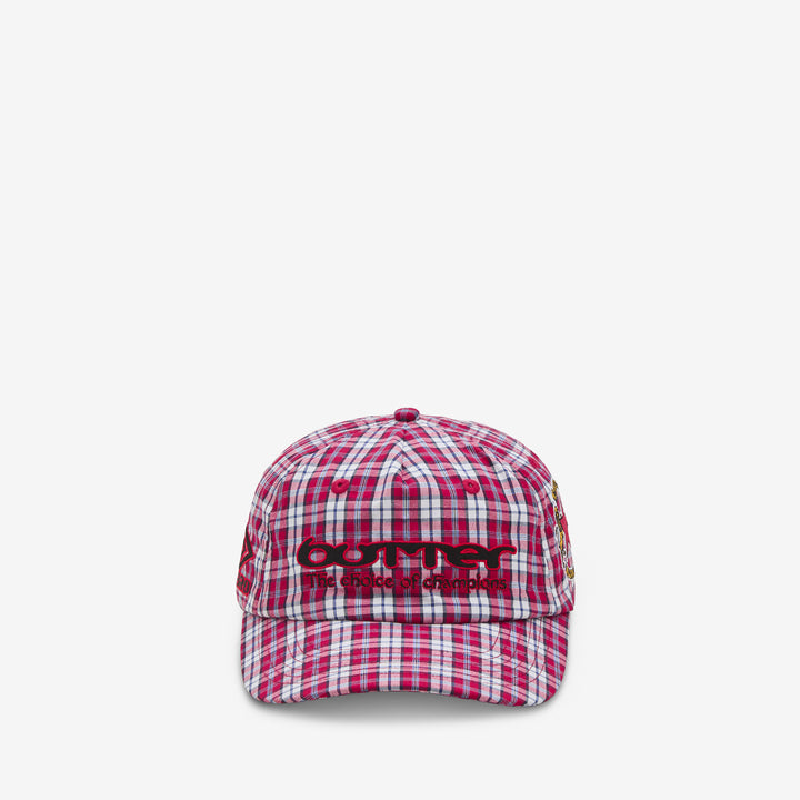 Umbro x Victory 5 Panel Cap Plaid Front
