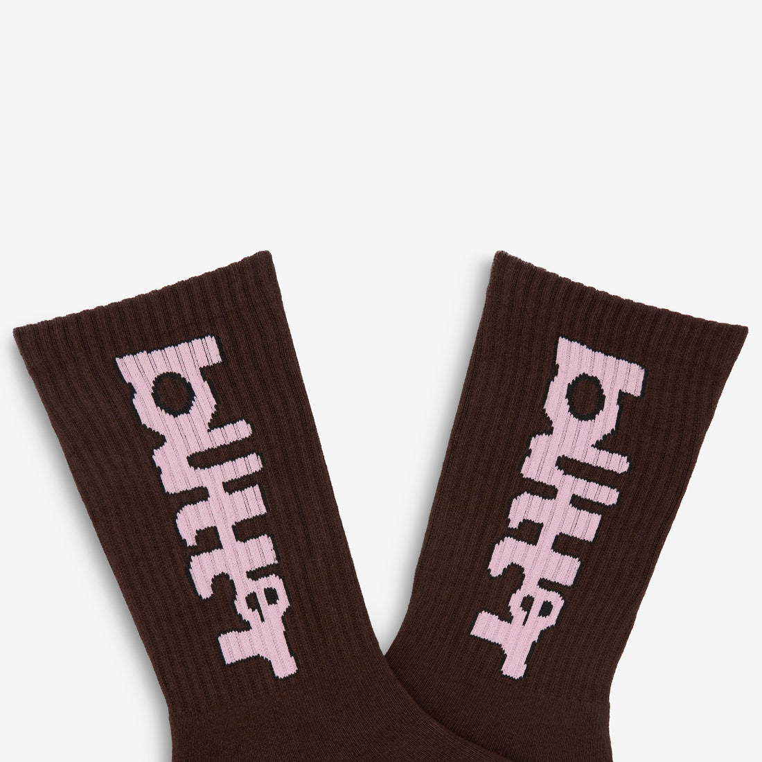 Warped Socks Brown Accessories