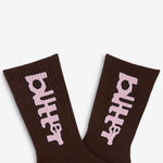 Warped Socks Brown