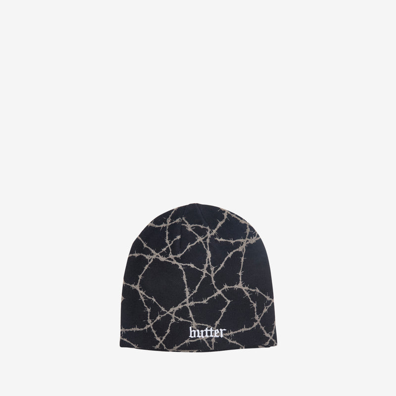 Wired Skully Beanie Black Headwear