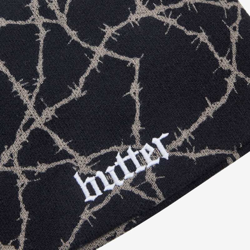 Wired Skully Beanie Black Headwear