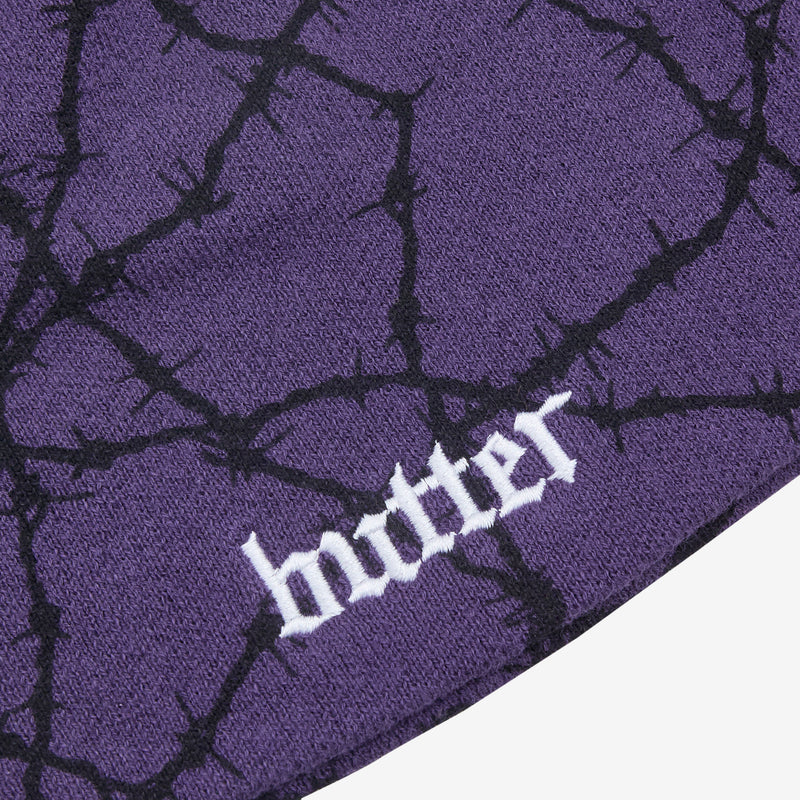 Wired Skully Beanie Purple Headwear