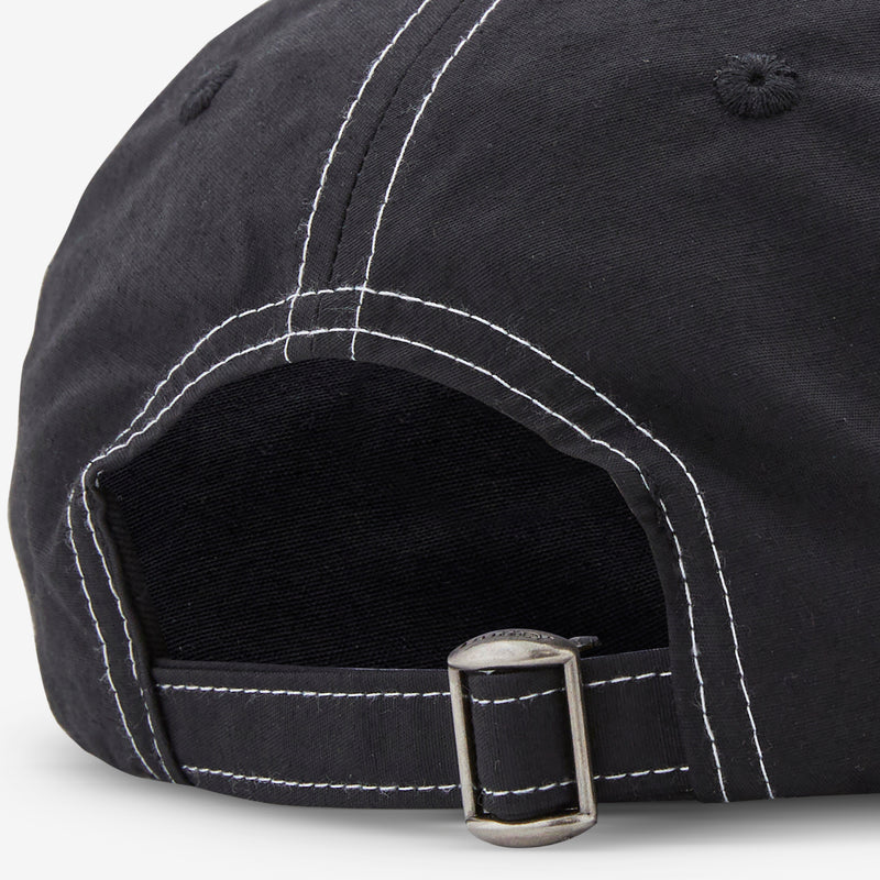 Grove 6 Panel Cap Black