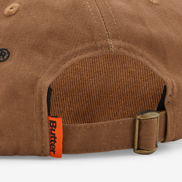 Zorched 6 Panel Cap Brown | Black