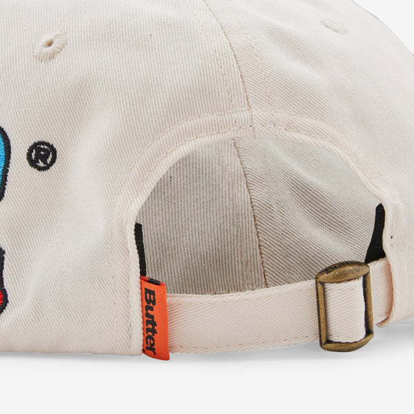 Zorched 6 Panel Cap Natural | Navy