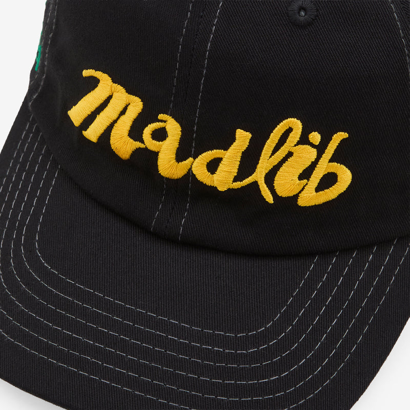 Madlib Alias 6 Panel Cap Black Headwear