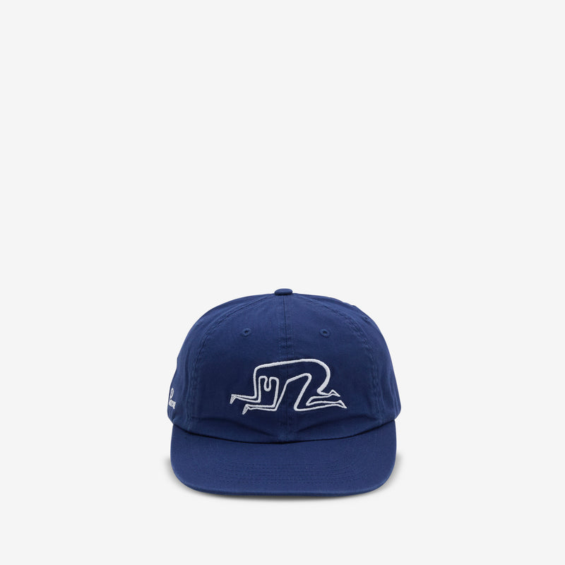 Mid Career 6 Panel Hat Blue Headwear