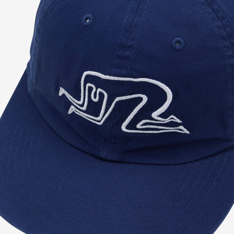 Mid Career 6 Panel Hat Blue Headwear