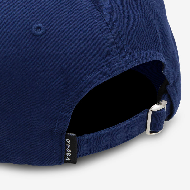 Mid Career 6 Panel Hat Blue Headwear