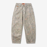 Baggy Denim Jeans Forest Camo