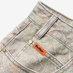 Baggy Denim Jeans Forest Camo