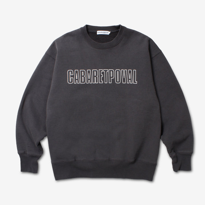 Frost Fade PH Logo Crewneck Black Front