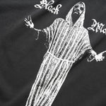 Black Moses T-Shirt Washed Black