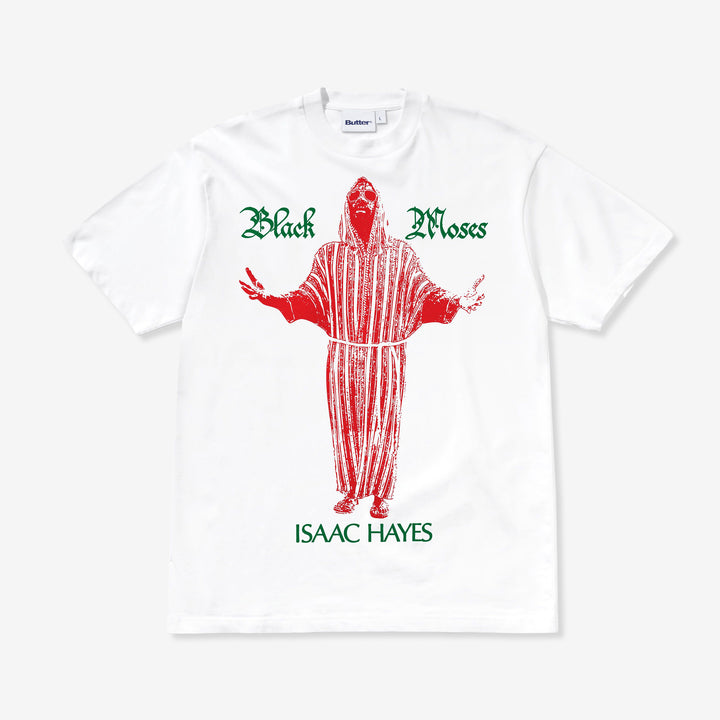 Black Moses T-Shirt White Front