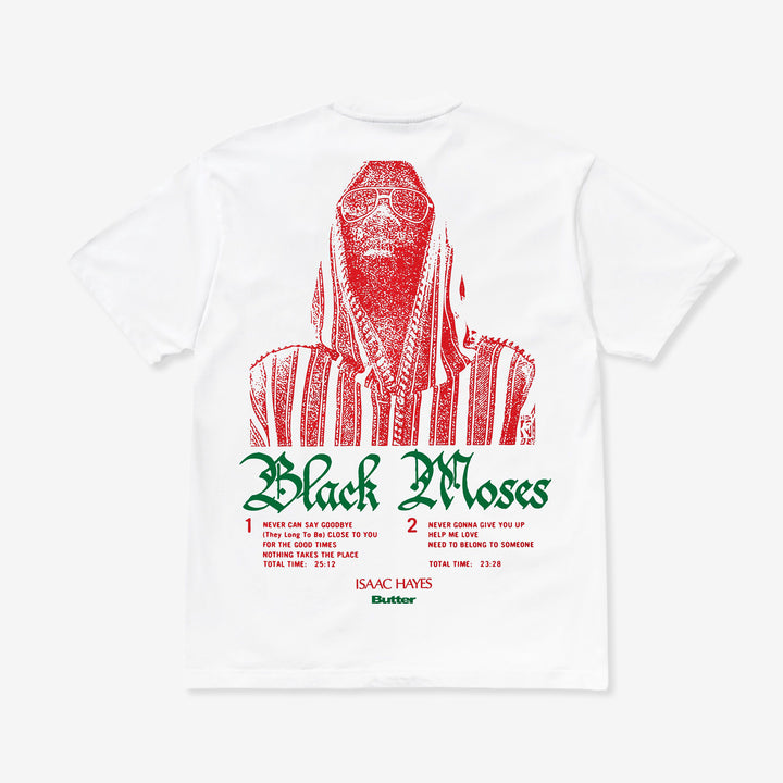 Black Moses T-Shirt White