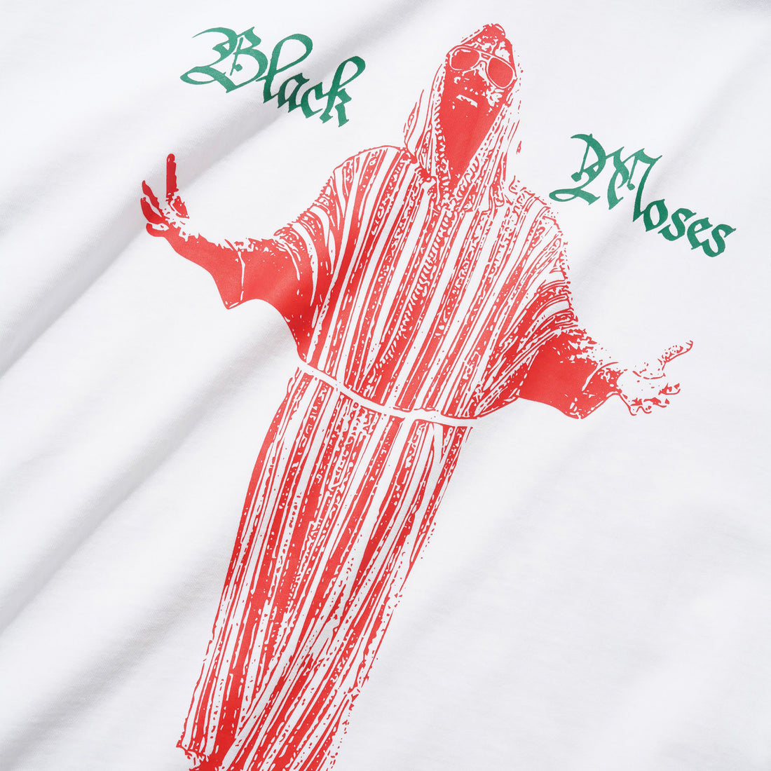 Black Moses T-Shirt White Tees