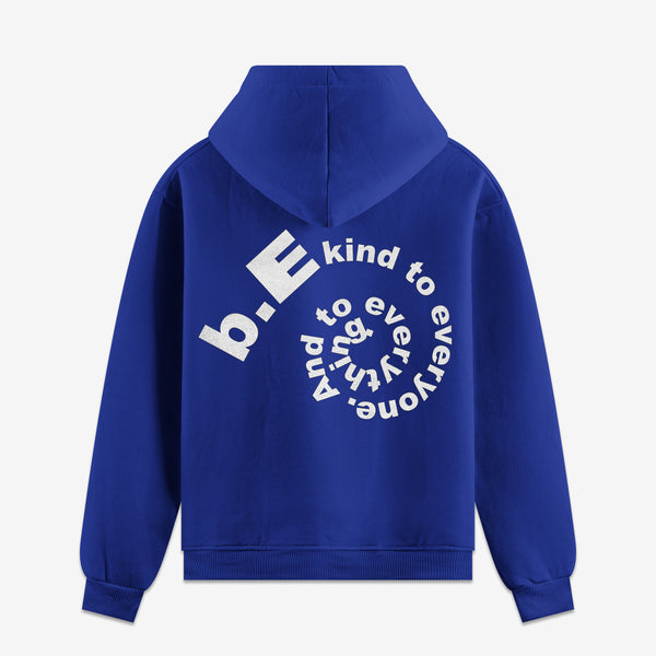 Low Logo Hoodie Cobalt Blue Jumpers