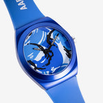 AAPE x Canva 34mm Blue Camo