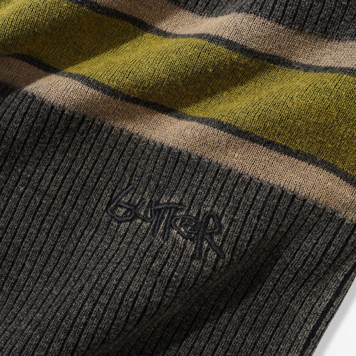 Break Knit Sweater Washed Black