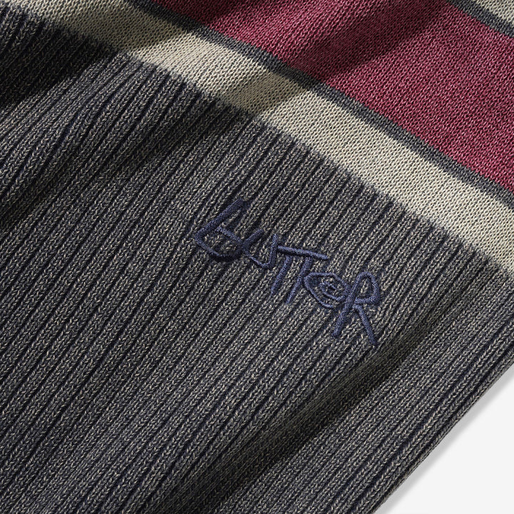 Break Knit Sweater Washed Navy