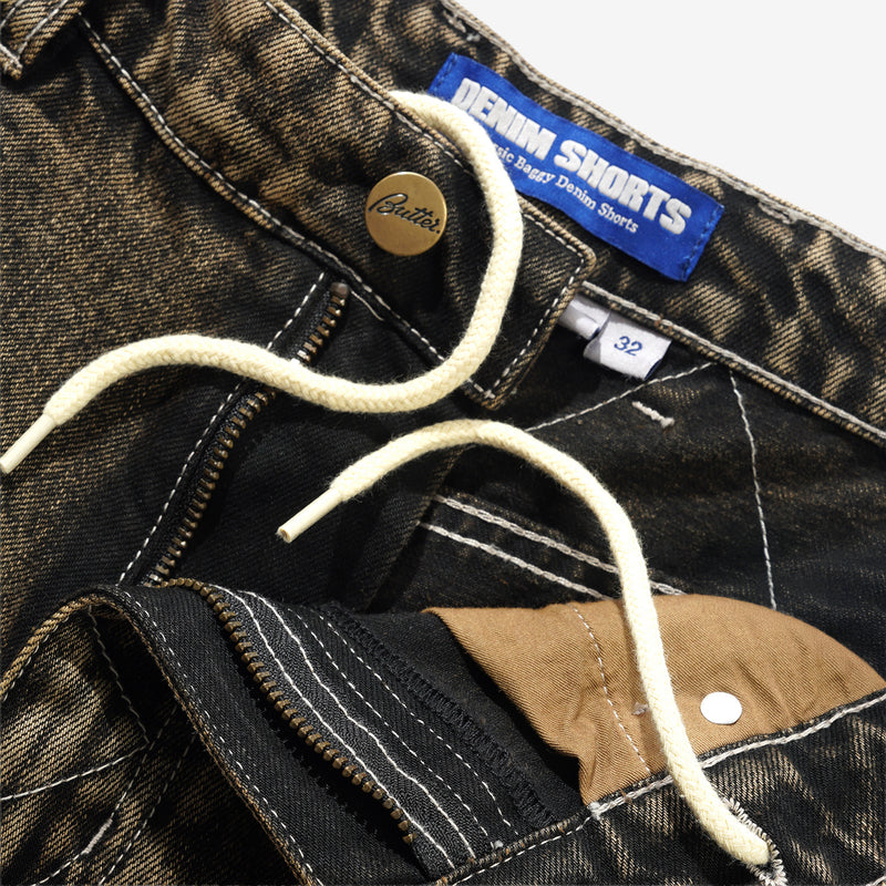 Bronco Denim Shorts Brown Tint Shorts