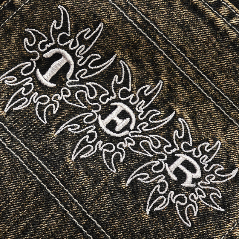 Bronco Denim Shorts Brown Tint Shorts