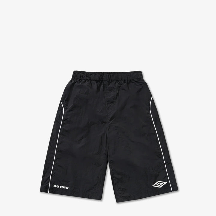 Umbro x Long Track Shorts Black Front