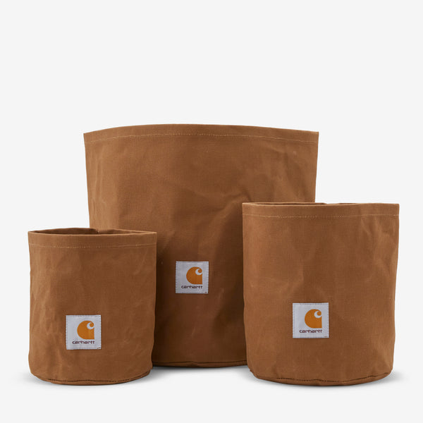 Canvas Planter Set Hamilton Brown