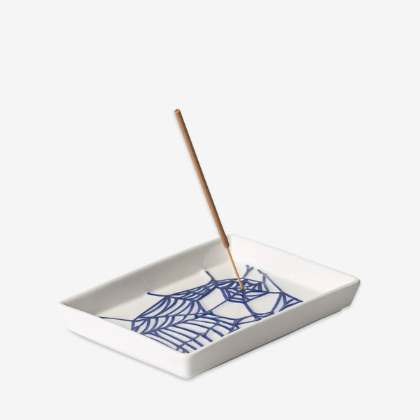Theory and Practice Incense Tray White | Blue Lifestyle