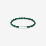 11g Malachite Bead Cable Bracelet