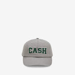 Campus 6 Panel Cap Washed Grey