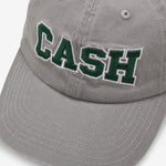 Campus 6 Panel Cap Washed Grey