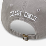 Campus 6 Panel Cap Washed Grey