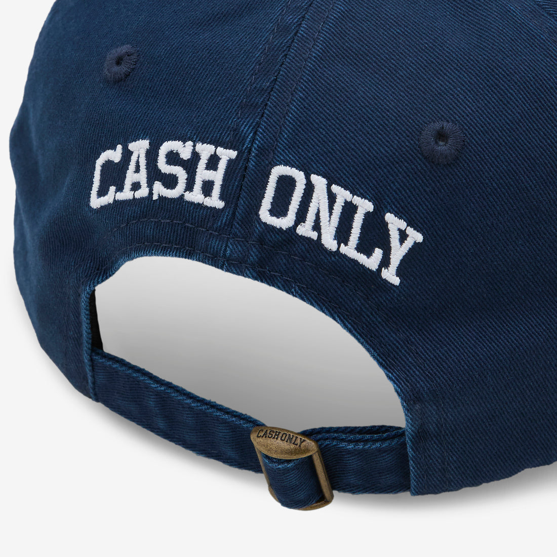 Campus 6 Panel Cap Washed Navy Headwear
