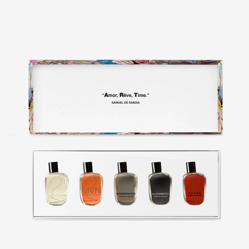 Samuel de Saboia x Comme des Garçons Discovery Set Lifestyle