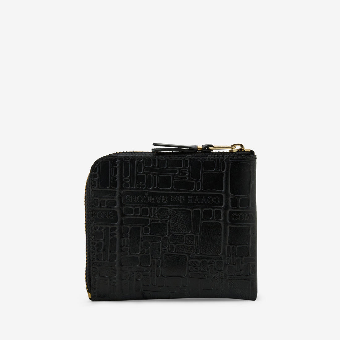 SA3100EL Embossed Logotype Wallet Black Accessories